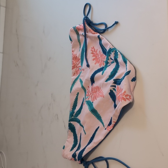 Carve Designs Mustique Reversible Swim Bottom - Aloe/Pacifica - Picture 7 of 8